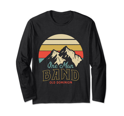 Old Dominion One Man Band Mountains Long Sleeve T-Shirt