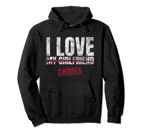 I Love Chimes Musical Instrument Music Musical Pullover Hoodie