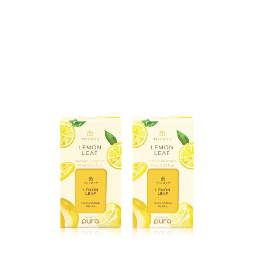 Thymes Lemon Leaf Pura Smart Home Plug-in Diffuser Refills - Pack of 2