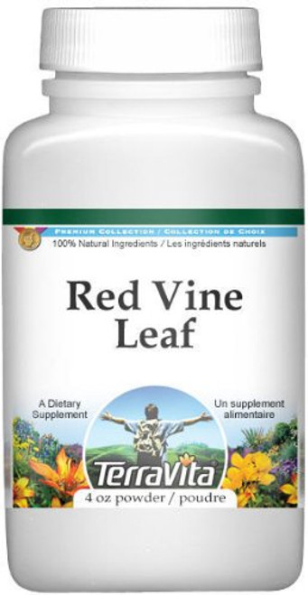 Red Vine Leaf (Vitis vinifera) Powder (4 oz, ZIN: 511412) - 2 Pack Red Vine Leaf (Vitis vinifera) Powder (4 oz, ZIN: 511412) - 2 Pack