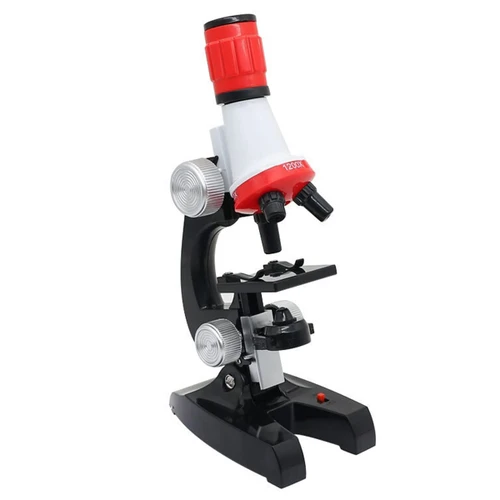 TYZK Microscope Kit 100X 400X 1200X Microscope Kit Monocular Biological Microscope Microscope Lens Adapters (Magnification : 1200X)