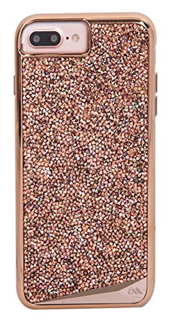 Case-Mate - iPhone 7 Plus Case - Brilliance - 800+ Genuine Crystals - for iPhone 7 Plus / 6s Plus / 6 Plus - Rose Gold