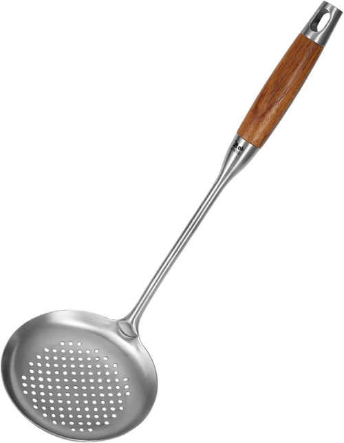 Stainless steel kitchen strainer, colander, Mesh Sieves and Strainers Chinese StyleSolid Stainless Steel Spider Strainer Skimmer Ladle, Home Kitchen Restaurant Frying Pan Colander? Vegetables Noodle