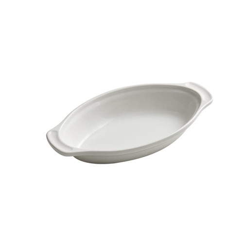 GSOUL Dinner Plate Serving Plate Serving Tray Simple Binaural Baked Rice Baking Dish Hotel Tableware Household Deep Dish Dish Fruit Snack Plates (Color : A, Size : Small)