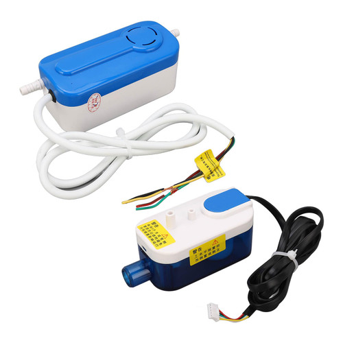 HVAC Condensate Pump Drain, 3W Mini Split Portable Automatic for Air Conditioner AC 110?240V 24L per h for Furnace Dehumidifier