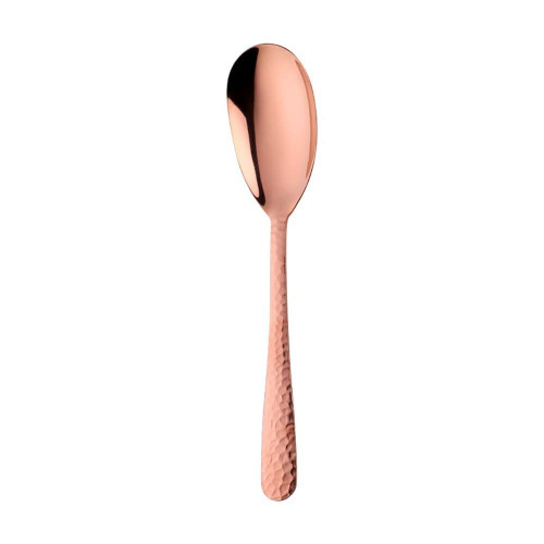 Spoons Silverware Dessert Spoons Serving Spoon Fork Salad Pattern Handle Spoon Fork Tablespoon Kitchen Tableware Spoon Set (Color : A, Size : 1 pcs)