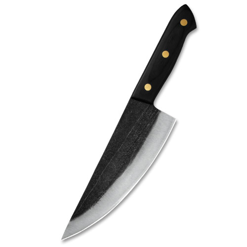 Meat Cleaver,Cleaver Knife Forged Chef Knife Japanese High Carbon Steel Forging Knife Hand Made Full Tang Kitchen Butcher Knife with Leather Sheath (Color : Knife) Meat Cleaver,Cleaver Knife Forged Chef Knife Japanese High Carbon Steel Forging Knife Hand Made Full Tang Kitchen Butcher Knife with Leather Sheath (Color : Knife)