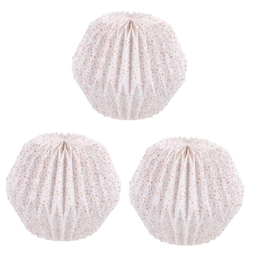 Veemoon 3pcs Paper Folding Lampshade Large Lamp Shade Replacement Lamp Shade Decorative Paper Lamp Shades Decorative Lampshade Folding Lamp Shade Small Paper Lamp Shade Origami Europe E27