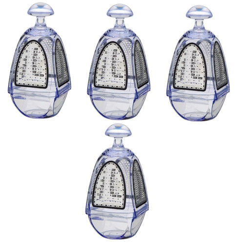 Zerodeko 4pcs Stainless Steel Grater Food Dicer Onion Grater Multifunction Grater Slicer Muller Vegetable Cutter Potato Grater Shredder Block Grater Handheld Cutting Machine