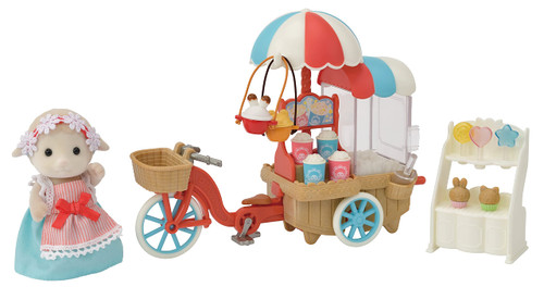 Calico Critters Popcorn Trike, Dollhouse Playset with Figure and Accessories Calico Critters Popcorn Trike, Dollhouse Playset with Figure and Accessories