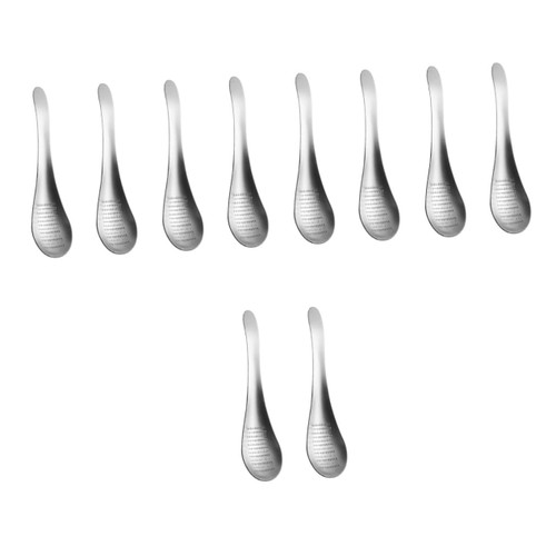 HOMSFOU 10 Pcs Stainless Steel Grinder Cheese Grater Meat Mincer Garlic Grinder Vegetable Grinder Cheese Shredder Garlic Press Rocker Garlic Grinding Plate Baby Food Grater Ginger