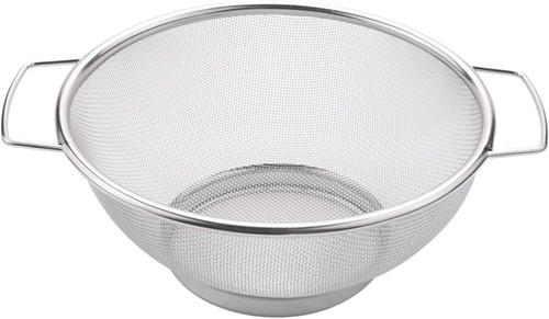 ViLLeX sieves,Sifter Stainless Steel Fine Mesh Strainer Bowl Drainer Vegetable Sieve Colander Sifter