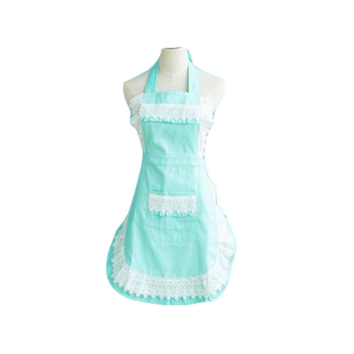 Kungfu Alien Maid Apron Cute Aprons with Pocket for Women Girls Vintage Kitchen Cooking Apron