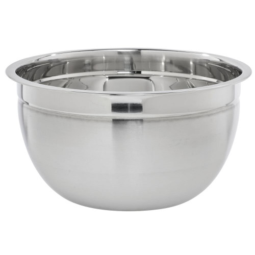 HUBERT Mixing Bowl 8 Quart 22 Gauge Stainless Steel- 12" Dia x 6 1/10" D