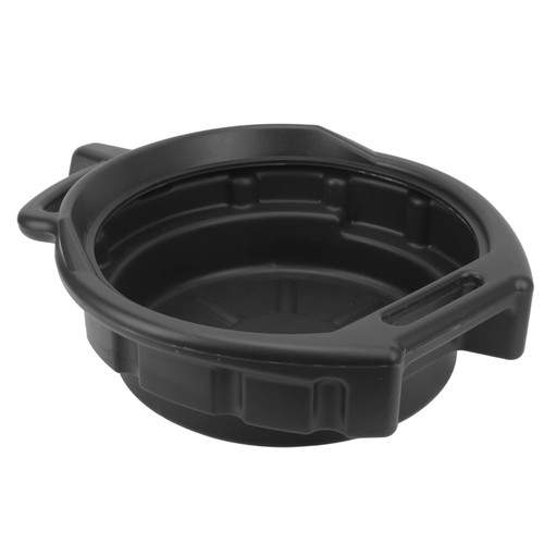 Car Oil Change Pan, Portable Oil Drain Pan, Black Anti Freeze Car Oil Change Pan Universal Auto Repair Tool (7.5L)