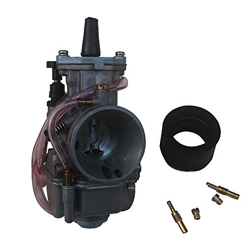 KIPA Carburetor for Kawasaki KX80 KX85 KX100 Yamaha YZ80 YZ85 DT100 SUZUKI RM80 KTM 85 Honda CR80 CR85R GY6 PWK 28mm 2 stroke Racing Flat Slide Carb Carburetor with Intake needle jet KIPA Carburetor for Kawasaki KX80 KX85 KX100 Yamaha YZ80 YZ85 DT100 SUZUKI RM80 KTM 85 Honda CR80 CR85R GY6 PWK 28mm 2 stroke Racing Flat Slide Carb Carburetor with Intake needle jet
