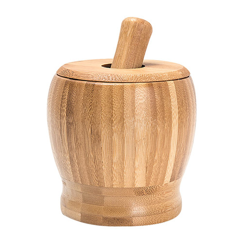 OUSIKA Mortar and Pestle Set Bamboo Mortar and Pestle Set with lid Garlic Press Ginger Crusher Spices Grinding Set Garlic Mincer Herb Spice Masher Grinder Chopper Kitchen Tool Grinder Spice Herb Grind OUSIKA Mortar and Pestle Set Bamboo Mortar and Pestle Set with lid Garlic Press Ginger Crusher Spices Grinding Set Garlic Mincer Herb Spice Masher Grinder Chopper Kitchen Tool Grinder Spice Herb Grind