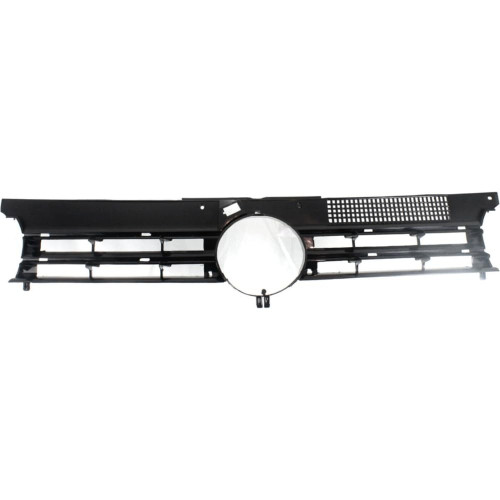 QyllqbQ Grille Assembly Black With Emblem Provision Plastic Bumper Grill 16590178