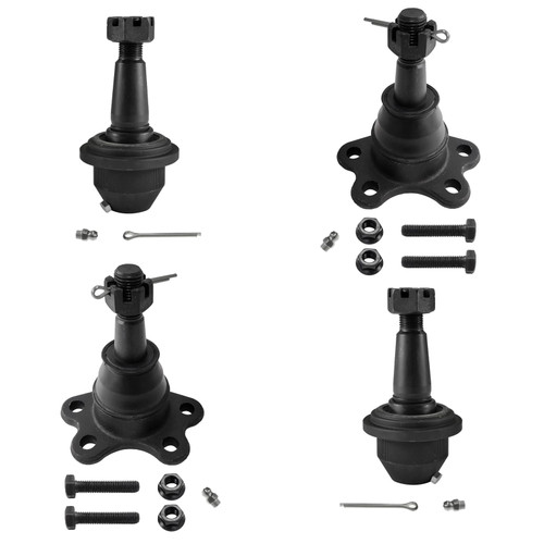 ASTARPRO - 4pc 4WD Front Ball Joints Replacement for Chevy GMC K1500 Suburban K2500 Tahoe Yukon Cadillac Escalade, 4 Lower & Upper Ball Joints