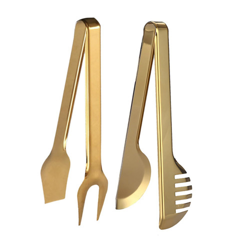 Kisangel 10 Pcs Bbq Tongs Desserts Kitchen Tong Food Serving Tongs Catering Tongs Steak Tongs Baking Food Tongs Cooking Tongs Pasta Tongs Spaghetti Tongs Buffet Tongs Stainless Steel Noodle