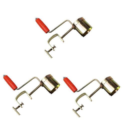 GANAZONO 3pcs corn thresher household thresher sheller cob stripper tool fruit peeler tool machine peeler popcorn peeler threshing machine cutter manual hand crank Wire stripper small