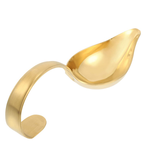 Sauce Ladle Drizzle Spoon with Spout Gravy Soup Ladle Stainless Steel Serving Soup Ladle Gravy Boat Ladle Gold Sauce Ladle Drizzle Spoon with Spout Gravy Soup Ladle Stainless Steel Serving Soup Ladle Gravy Boat Ladle Gold