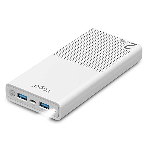 Quick Charge Power Bank 20000mah - Fast Charging 3.0 Powerbank Portable Charger 20000 mah Backup Mobile External Battery Pack Compatible Nintendo Switch Cell Phone iPhones X max XS 7 8 Samsung