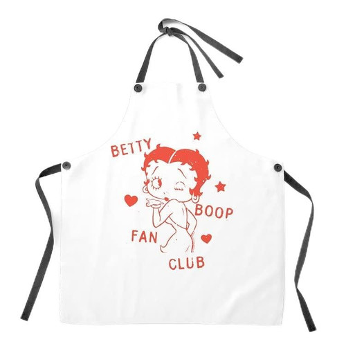 CafePress Betty Boop Fan Club Kisses Digitally Printed Multicolor Apron