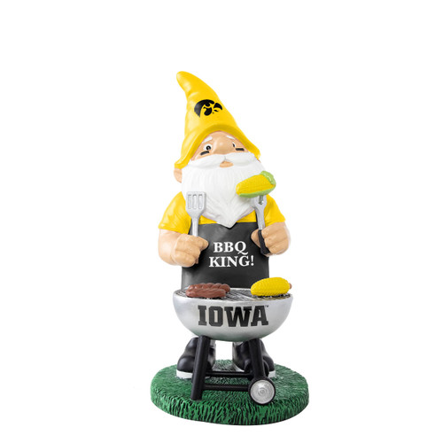 FOCO Iowa Hawkeyes NCAA Grill Gnome