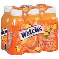 Welch's Orange Pineapple Juice, 10 OZ (Case of 4)