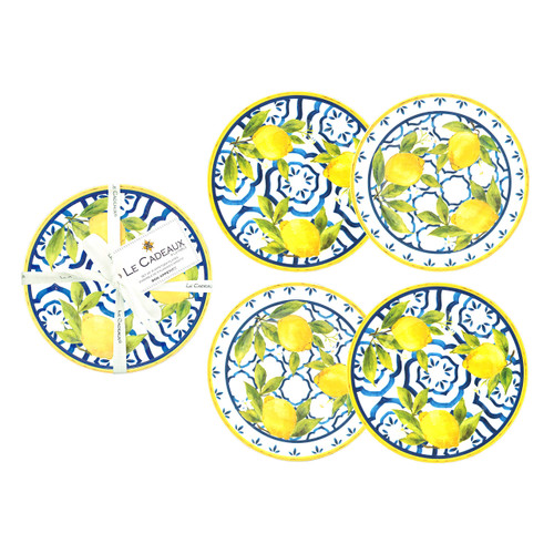 Le Cadeaux Appetizer Plates - Set of 4 - Palermo - 6.5 in. (097PAL) Le Cadeaux Appetizer Plates - Set of 4 - Palermo - 6.5 in. (097PAL)
