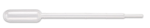 VEE GEE Scientific Transfer Pipette, 1 mL, 20 Wrap Sterile, Natural (Pack of 500)