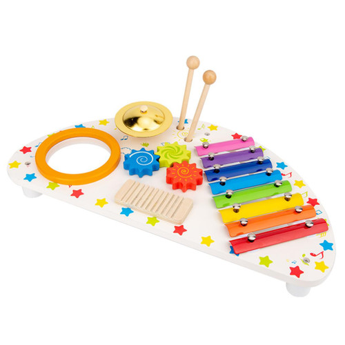 ifundom 1 Set Toy Xylophone Musical Instruments Baby Instruments Children Percussion Plaything Interactive Kids Plaything Kids Instruments Toddler Hand Crank Knock on The Piano Wooden