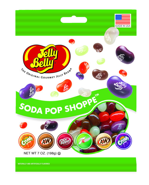 Jelly Belly Soda Pop Shoppe Jelly Beans, Assorted Soda Flavors, 7-oz, 12 Pack Jelly Belly Soda Pop Shoppe Jelly Beans, Assorted Soda Flavors, 7-oz, 12 Pack