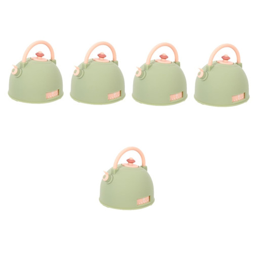BESTOYARD 5pcs Timer Reminder 60 Minute Kitchen Timer Countdown Time Reminder Countdown Timer Tea Kettle Shaped Timer Loud Kitchen Timer 60 Minute Timer Timers Air Online Class Child Plastic