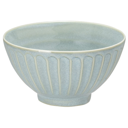 Ichikyu 127-1104 Mino Ware Rice Bowl, Approx. 4.7 inches (12 cm), Microwave, Dishwasher Safe, Sogi, Aqua, Made in Japan