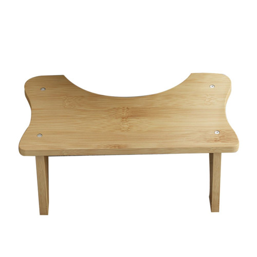 BESPORTBLE 1pc Bathroom Toilet Stool Kitchen Stepping Stool Wood Sitting Stool Wooden Kids Stool Kid Foot Stool Kitchen Stool Kids Step Stool Non-Slip Child Footstool Bamboo