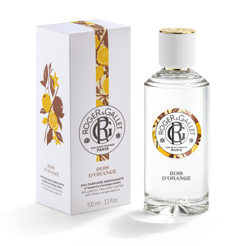 ROGER & GALLET | Fragrant Water Body Spray for Women | Bois d'Orange 3.3 Fluid Oz.