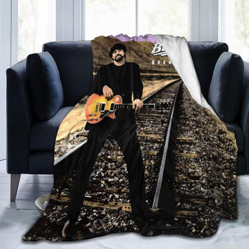 Bob Music Seger Throw Blanket Ultra-Soft Flannel Fleece Blanket Warmth Quilt 3D Printed for Sofa Bed Camping 60"x50"