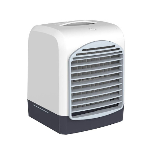 Glumes Personal Air Cooler Mini Portable Air Conditioner Fan Desktop Space Cooling Fan 3-Speeds & Quiet Personal USB Table Fan Small Evaporative Cooler Air Humidifier Glumes Personal Air Cooler Mini Portable Air Conditioner Fan Desktop Space Cooling Fan 3-Speeds & Quiet Personal USB Table Fan Small Evaporative Cooler Air Humidifier
