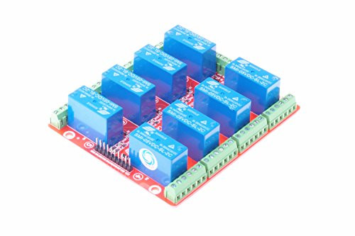 SMAKN Low Level Trigger 8 Channel SMI-05VDC-SL-2C DC 5V Double Power Relay Low Level Optocoupler Relay Module