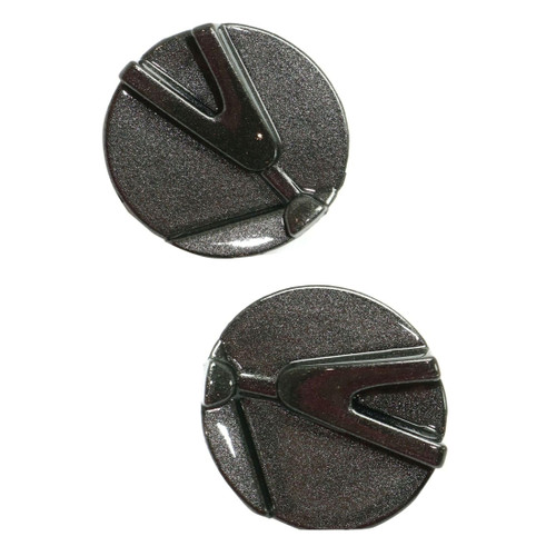 Ltymbtgx Grille Set of 2 Right & Left Driver & Passenger side Assembly Hand Textured Cap Plastic Grill 5312553031 14908453 LX1213101 14901705 LX1212101 5312653021