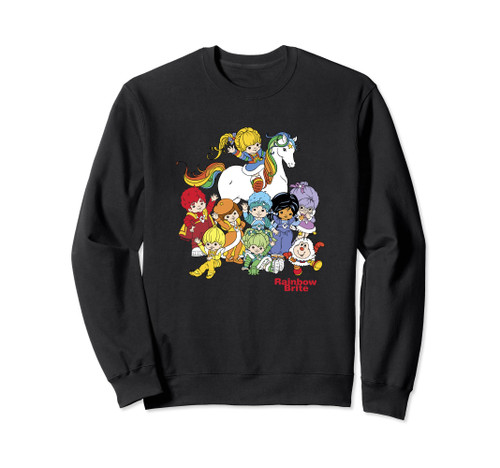 Rainbow Brite & Friends Vintage Color Kids And Sprites Group Sweatshirt