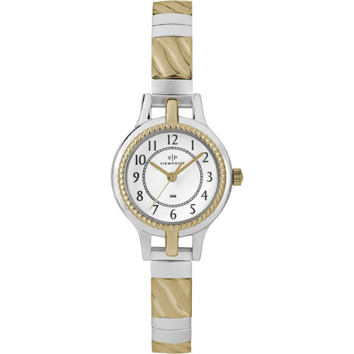 Timex Viewpoint Women's Two-Tone Stainless Steel Expansion Band Watch - CC3D82400