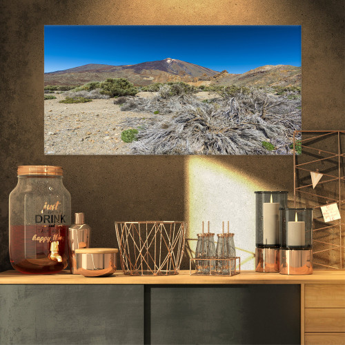 Design Art PT10969-32-16 Caldera of The Volcano Teide-Contemporary Landscape Canvas Art-32X16, 32x16 Design Art PT10969-32-16 Caldera of The Volcano Teide-Contemporary Landscape Canvas Art-32X16, 32x16