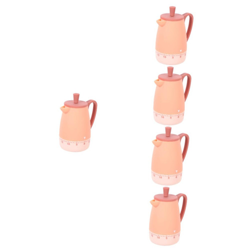 Milisten 5pcs Timer Reminder Kitchen Reminder Kitchen Baking Timer Cooking Timer Timers for Cooking Cartoon Kitchen Timer Baking Time Reminder Kitchen Timers Student Plastic Egg Fry Pan