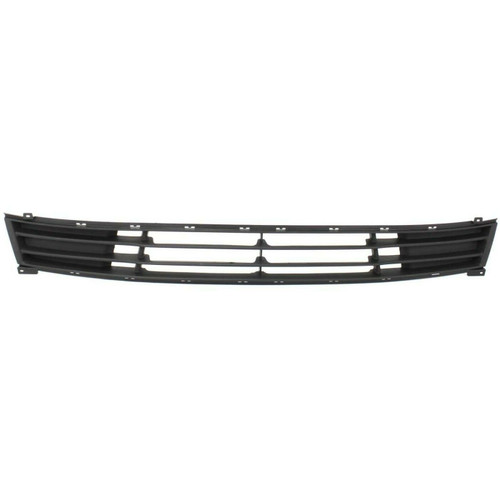 JKSXIX Bumper Grille Center Side Textured Black Plastic Grill 10984282