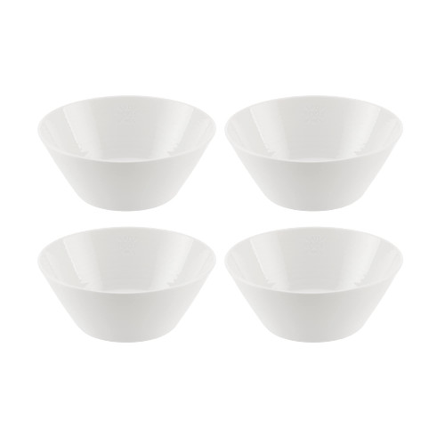 Royal Doulton 1815 Pure 6", Set of 4 Cereal Bowls, 6in, White