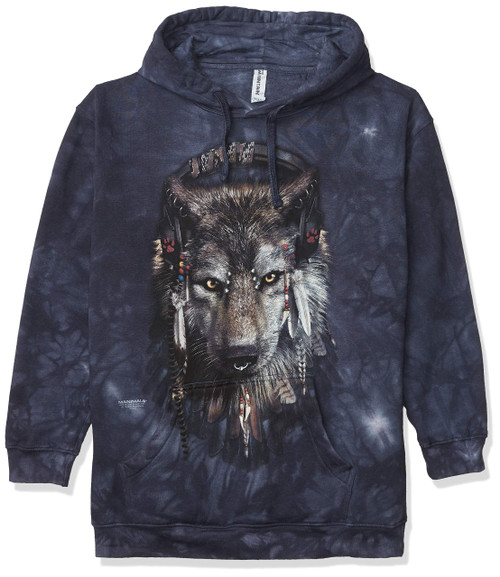 The Mountain Dj Fen Hsw Adult Hoodie, Blue, Small