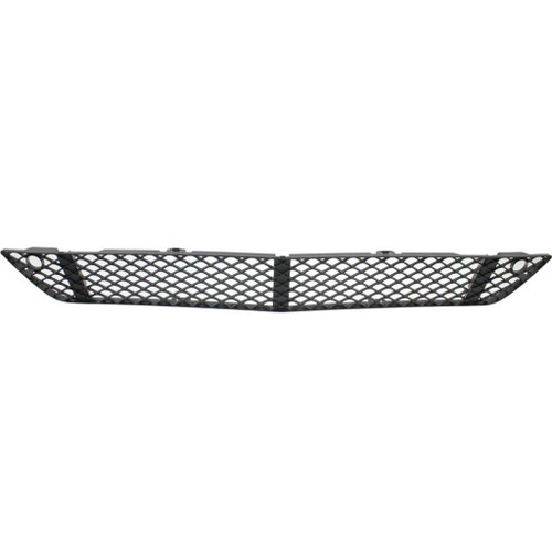 For Mercedes-Benz S550 / S600 Front Bumper Grille 2007-2013 | Center | Plastic | Textured Black | MB1036132 | 2218852322